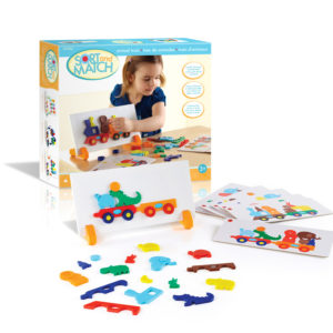 thumbnail image 2 of Guidecraft Construction Truck Sort And Match Color And Shapes Matching Game For Children Kids Early Learning And Development Toy 2 of 9
