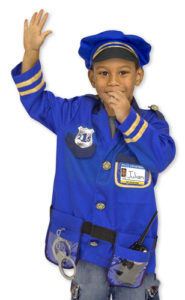 PoliceCostume kid’s educational toys