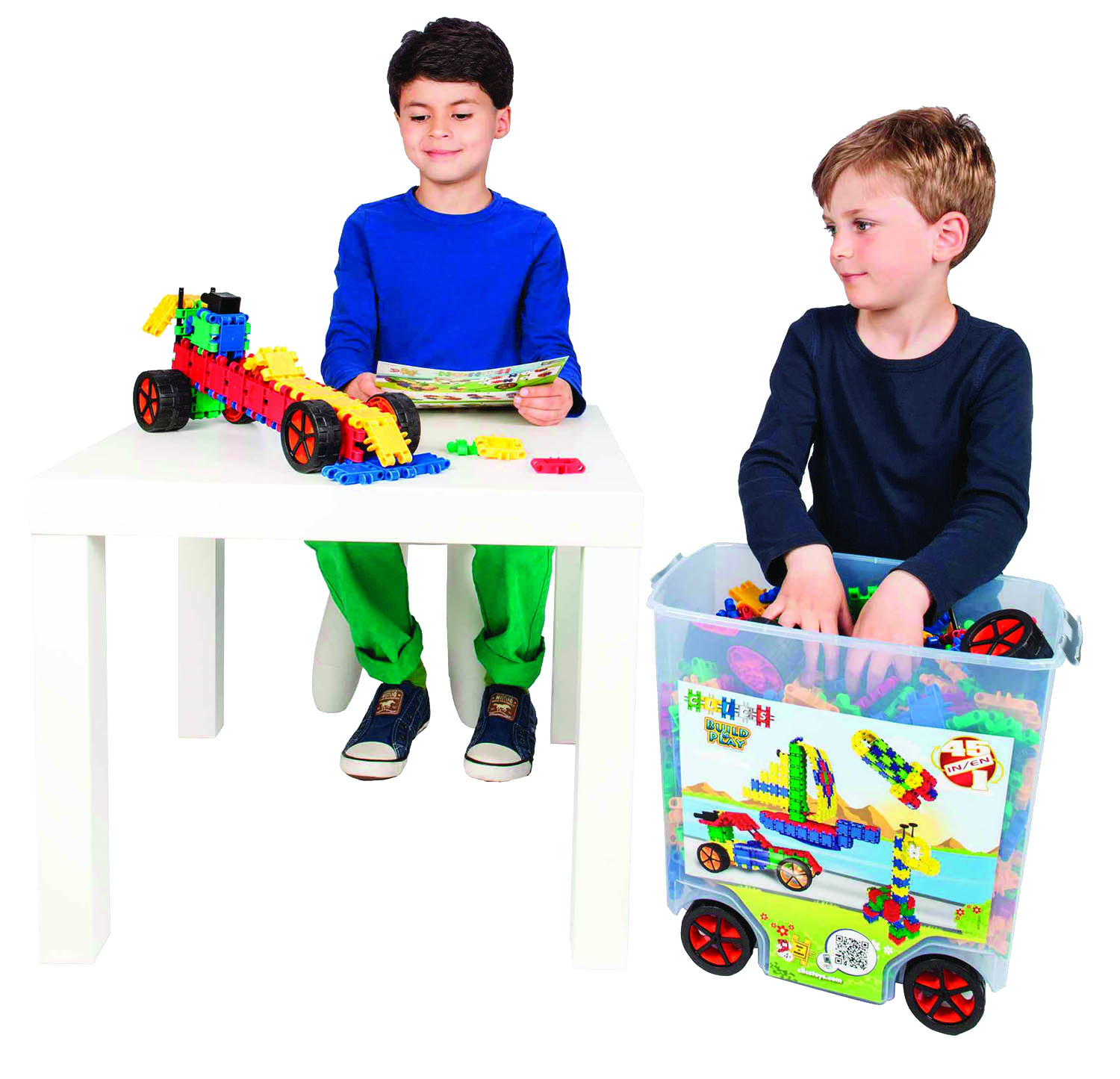 BIG Wheels Clics Rollerbox Building Toy 700 Pieces